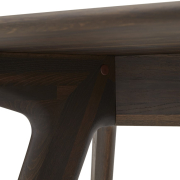 Biurko Slab przydymiony dąb Tom Dixon