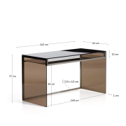 Biurko Adile kave home
