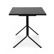 Biurko Kip czarna podstawa ciemnobrązowe Normann Copenhagen
