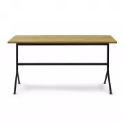 Biurko Kip czarna podstawa dębowe Normann Copenhagen