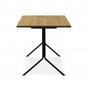 Biurko Kip czarna podstawa dębowe Normann Copenhagen