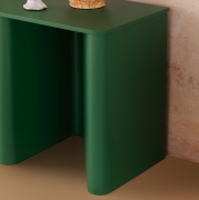 Biurko Nami 160 cm zielone Miniforms