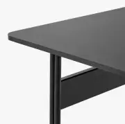 Biurko Pavilion AV16 Black Linoleum Andtradition