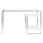 Biurko S 285/2 Z Półkami Białe Thonet