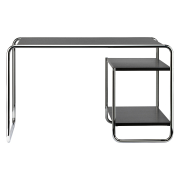Biurko S 285/2 Z Półkami Czarne Thonet