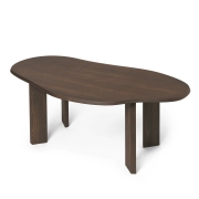 Biurko Tarn ciemny brąz Ferm Living