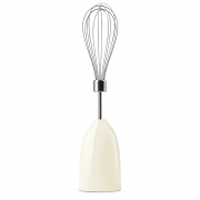 Blender ręczny z akcesoriami 50's Style kremowy Smeg