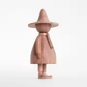 Figurka Dekoracyjna Moomin x SNUFKIN Dąb Naturalny S Boyhood