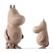 Figurka Dekoracyjna Moomin x MOOMINTROLL Dąb Naturalny L Boyhood