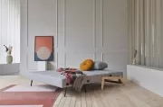 Sofa rozkładana Cubed 160 cm dąb Twist Granite Innovation