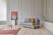 Sofa rozkładana Cubed 160 cm dąb Twist Granite Innovation