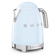 Czajnik elektryczny z regulacją temperatury 50's Style pastelowy błękit Smeg