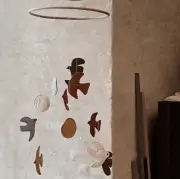 Dekoracja wisząca Swif Bird kolorowa Ferm Living