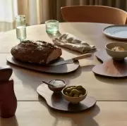 Deski do krojenia Cairn 3 szt. brązowe Ferm Living
