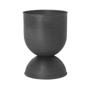 Donica ogrodowa Hourglass medium czarna Ferm Living