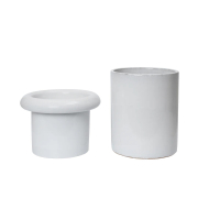 Donica ogrodowa Rollo 36 cm biała Ferm Living