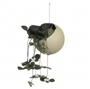 Doniczka wisząca Globe 17 cm taupe AYTM