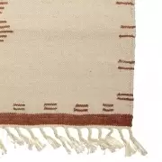 Dywan Saaristo biało-terakotowy Finarte