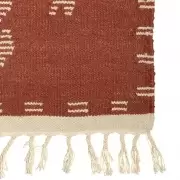 Dywan Saaristo terakotowo-biały Finarte