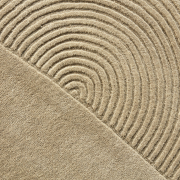 Dywan Zen Split 157x180 Cm Beżowy Bolia