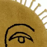 Dywan dziecięcy Sun żółty Ferm Living