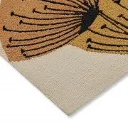 Dywan zewnętrzny Dandelion Clocks ochre silver Sanderson