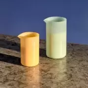 Dzbanek Borosilicate 250 ml jasnożółty HAY