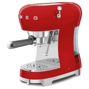 Ekspres do kawy kolbowy 50's Style czerwony Smeg
