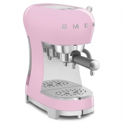 Ekspres do kawy kolbowy 50's Style pastelowy róż Smeg