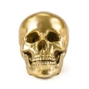 FIGURA DEKORACYJNA HUMAN SKULL SELETTI