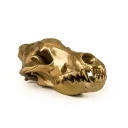 FIGURA DEKORACYJNA WOLF SKULL SELETTI
