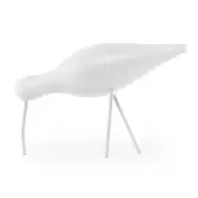 FIGURKA DEKORACYJNA SHOREBIRD DUŻA BIAŁA NORMANN COPENHAGEN