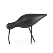 FIGURKA DEKORACYJNA SHOREBIRD DUŻA CZARNA NORMANN COPENHAGEN