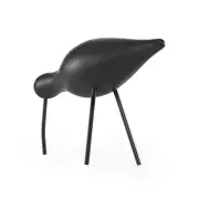 FIGURKA DEKORACYJNA SHOREBIRD DUŻA CZARNA NORMANN COPENHAGEN