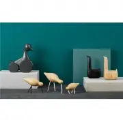 FIGURKA DEKORACYJNA SHOREBIRD MAŁA CZARNA-DĄB NORMANN COPENHAGEN