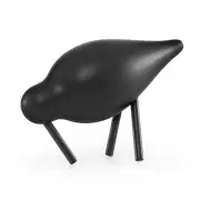 FIGURKA DEKORACYJNA SHOREBIRD MAŁA CZARNA NORMANN COPENHAGEN