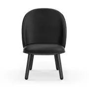 FOTEL ACE SKÓRZANY CZARNY NORMANN COPENHAGEN