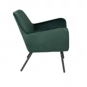 FOTEL BON ZIELONY VELVET WHITE LABEL LIVING