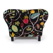 FOTEL Botanical Diva czarny SELETTI
