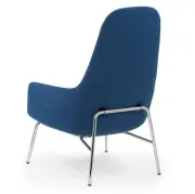 FOTEL ERA WYSOKI CHROMOWANA PODSTAWA NORMANN COPENHAGEN