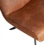 FOTEL OBROTOWY SKYLER KONIAKOWY WOOOD