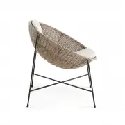 FOTEL RATTANOWY KATHRYN KAVE HOME
