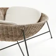 FOTEL RATTANOWY KATHRYN KAVE HOME