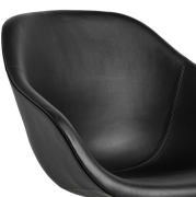 Fotel obrotowy AAL81 aluminiowa podstawa - Black Sierra HAY