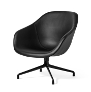 Fotel obrotowy AAL81 czarna podstawa - Black Sierra HAY
