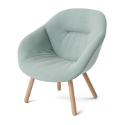 Fotel AAL82 Soft naturalny dąb - Linara 499 HAY