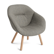 Fotel AAL82 Soft naturalny dąb - Vanir 243 HAY