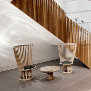 Fotel Fan naturalny Tom Dixon