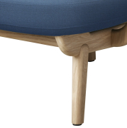 Fotel Fred Christianshavn 1151 - dąb lakierowany 1151 Fritz Hansen