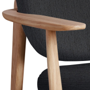 Fotel Fred Christianshavn 1173 - dąb olejowany Fritz Hansen